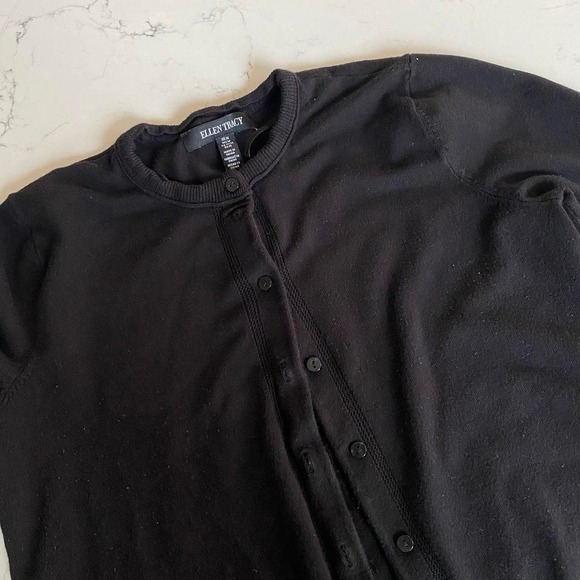Ellen Tracy Sweaters - Ellen Tracy  black cardigan womens size‎ medium